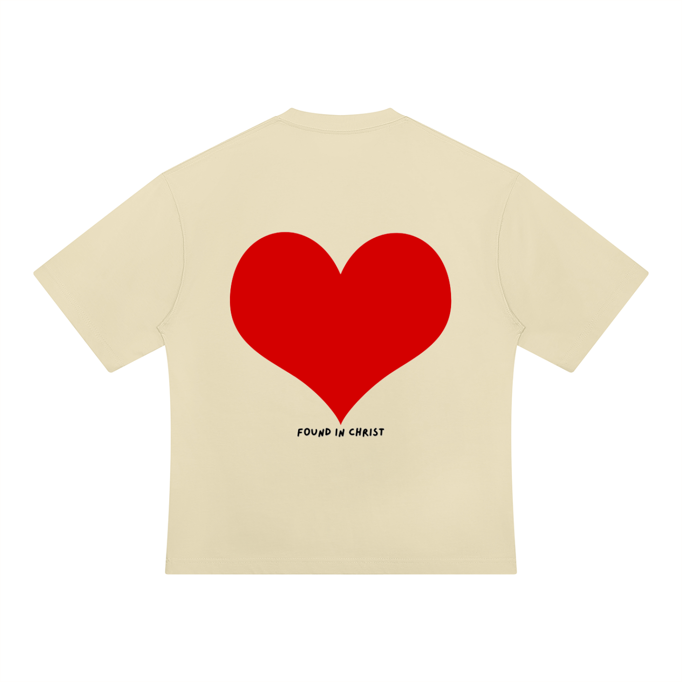 Heavyweight Oversized T-Shirt | Jesus is love