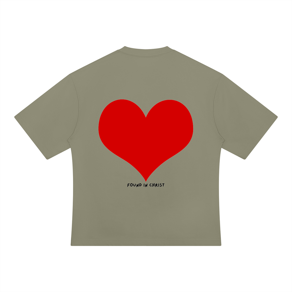 Heavyweight Oversized T-Shirt | Jesus is love
