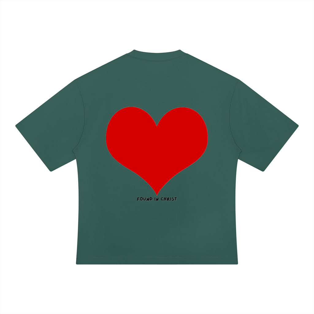 Heavyweight Oversized T-Shirt | Jesus is love