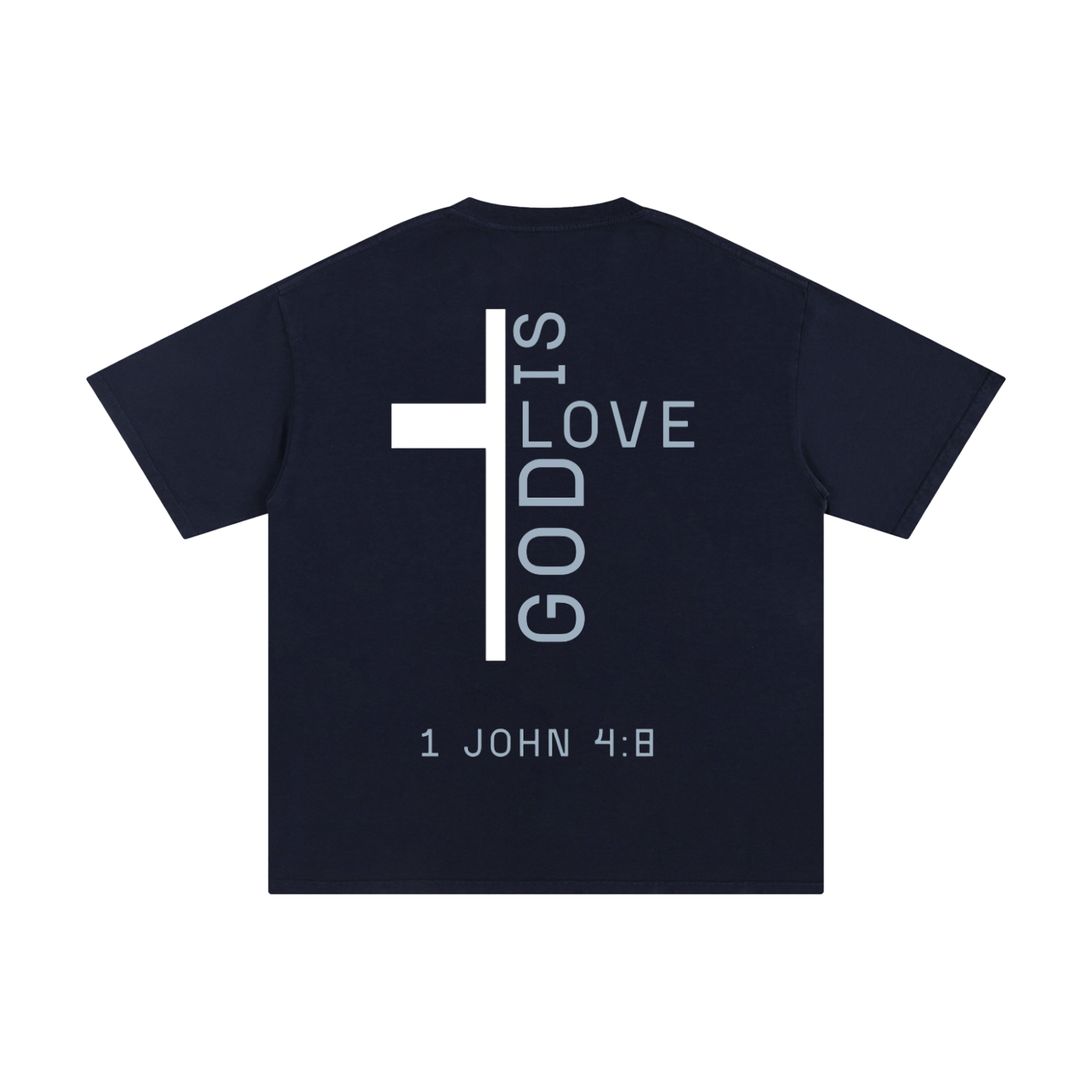 God is Love | Black / Navy Blue / Gray Blue