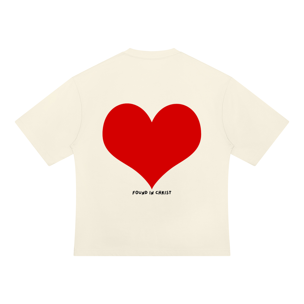 Heavyweight Oversized T-Shirt | Jesus is love