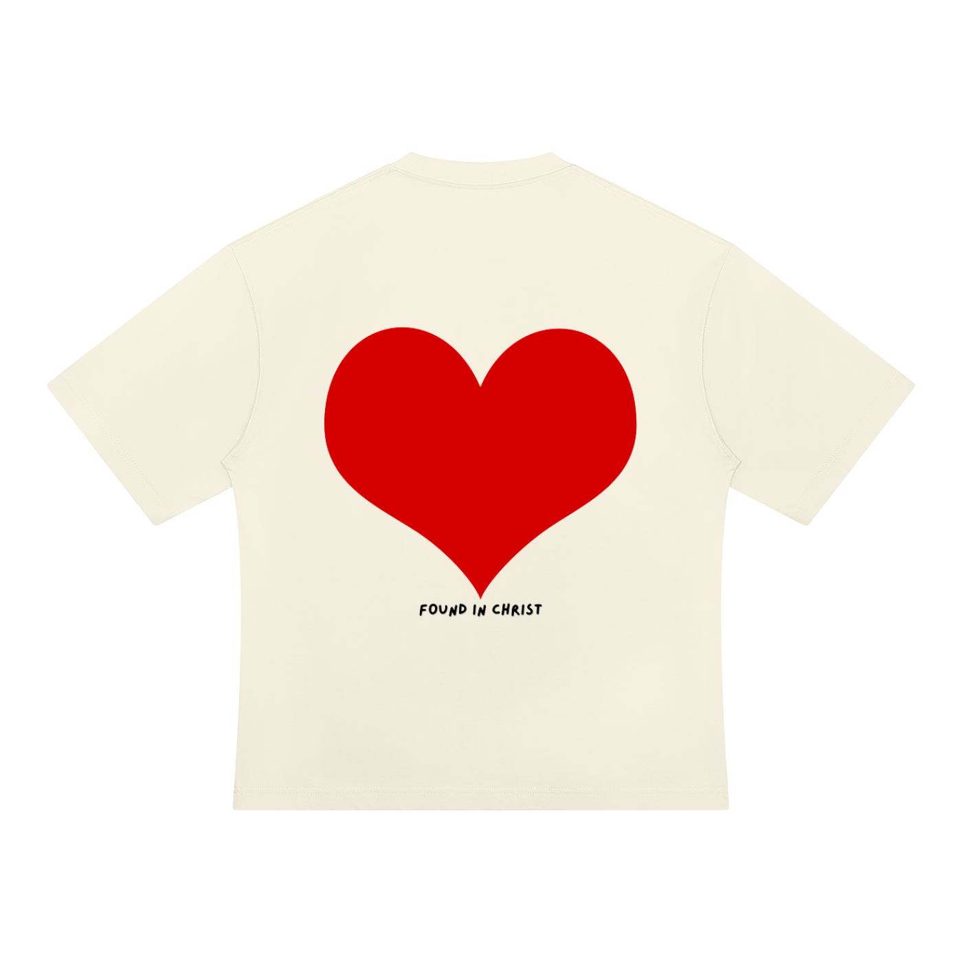 Heavyweight Oversized T-Shirt | Jesus is love