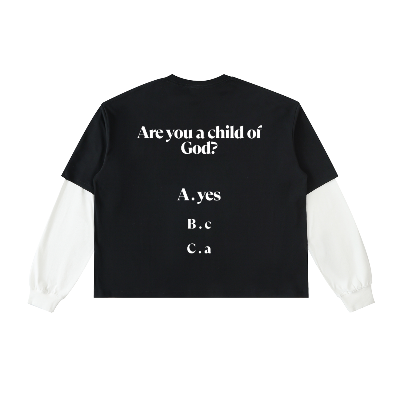 Are you a child of God | Black and White