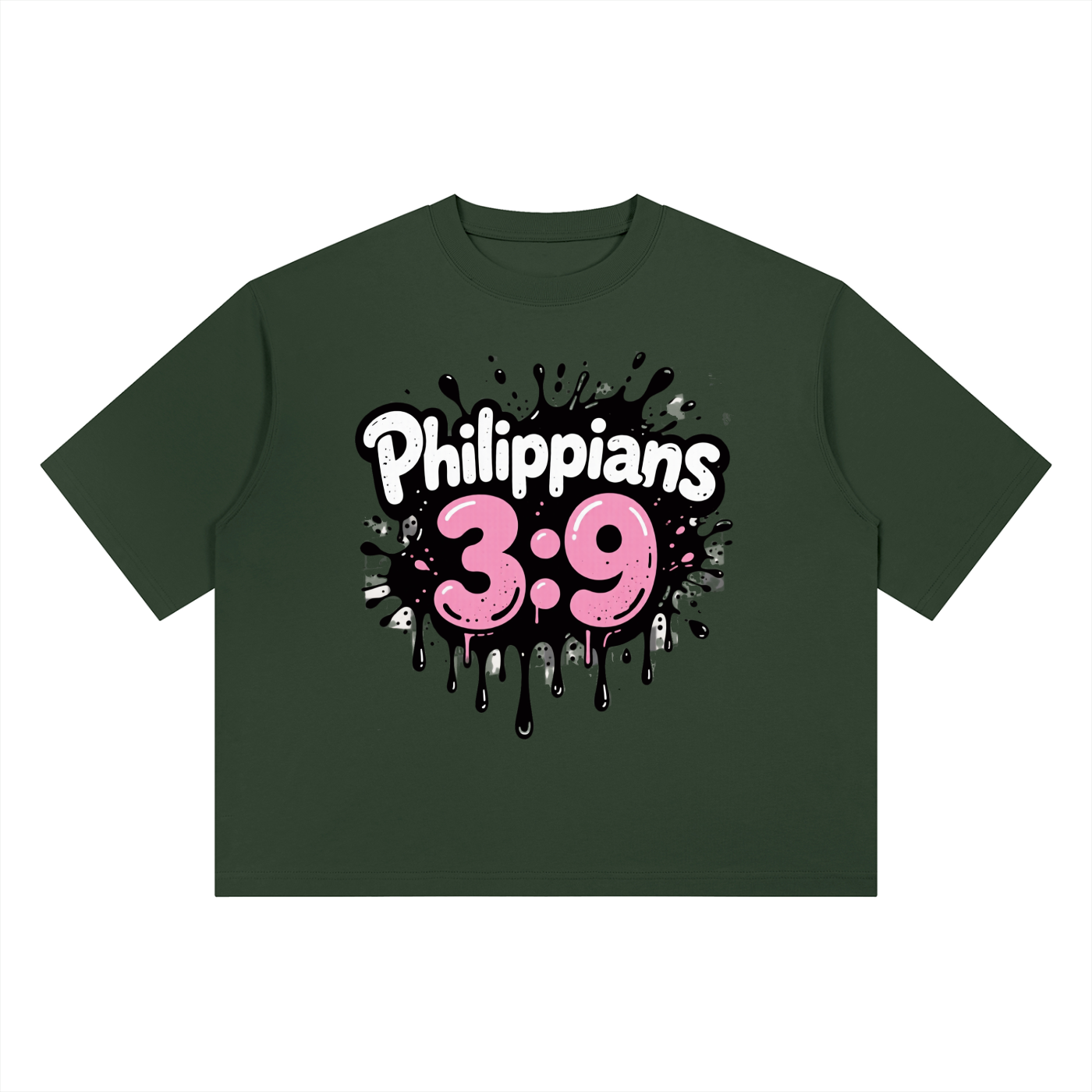 Philippians 3:9 | Gray / Blackish Green / White / Flower Gray / Black / Coffee