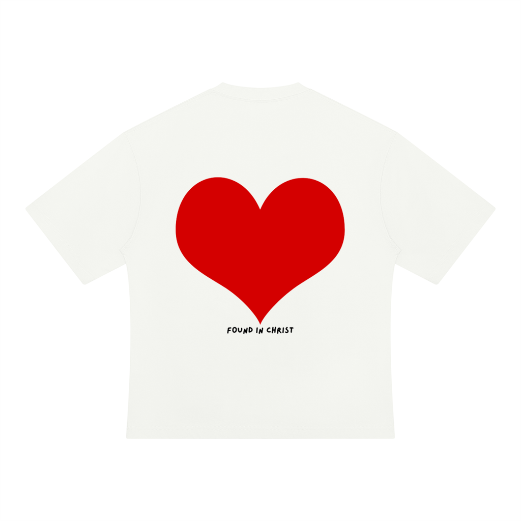 Heavyweight Oversized T-Shirt | Jesus is love