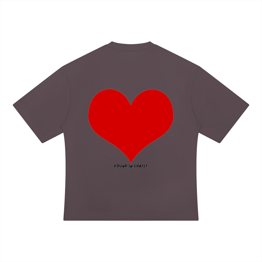 Heavyweight Oversized T-Shirt | Jesus is love
