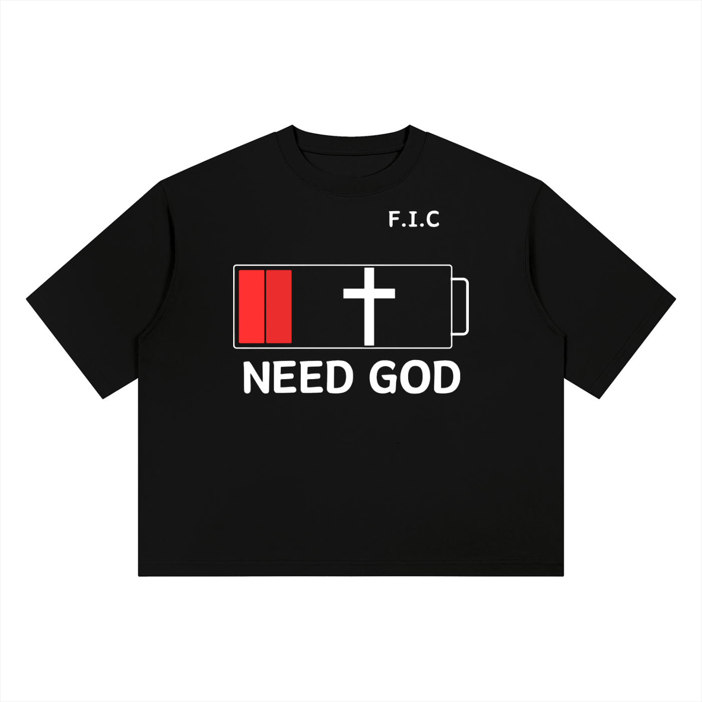 Need God | Blackish Green / Black / Coffee